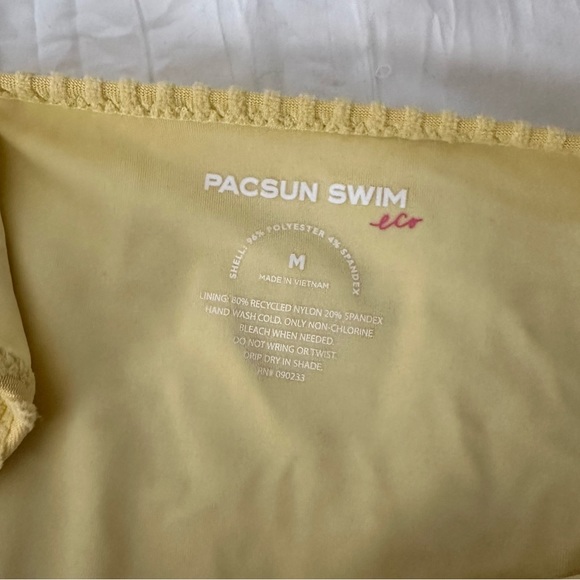 Yellow Pacsun Bathing Suit - Picture 3 of 4